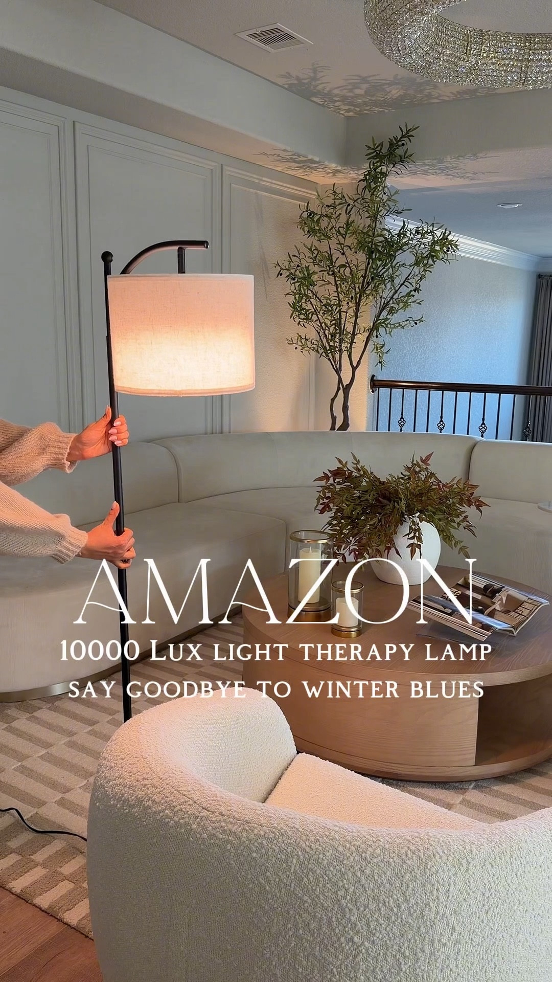 use discount code LFEN8Z3Y for 20% off 🎉

Say goodbye to winter blues because this 10,000 lux light therapy lamp has truly changed the feel of our space. Our room is right in the middle of the house and gets almost no natural sunlight, especially in winter, so I went searching on Amazon and found this lamp and it has made such a difference. It mimics real daylight and gives that bright, energizing boost that helps keep your mood and focus up when everything feels dark and gloomy.

It also has 5 brightness levels, 3 color temperatures, and a 30, 60, or 90 minute timer with memory, plus a flexible lamp head that adjusts exactly where you need the light. The magnetic remote controller makes it so easy to use, and the sleek modern design fits beautifully anywhere from the bedroom to the study or living room.

Say goodbye to winter blues
1000lux light therapy lamp
Flexible lamp head
Magnetic remote controller


#LTKFindsUnder100 #LTKHome #LTKSaleAlert