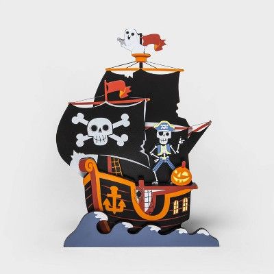 Pirate Ship Mini Mantle Halloween Decor - Hyde & EEK! Boutique™ | Target