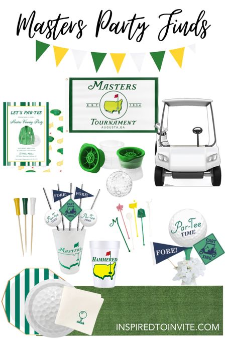 Throw the best Masters watch party with these finds! #mastersparty #golfparty #masterspartydecor #masterspartyideas

#LTKparties