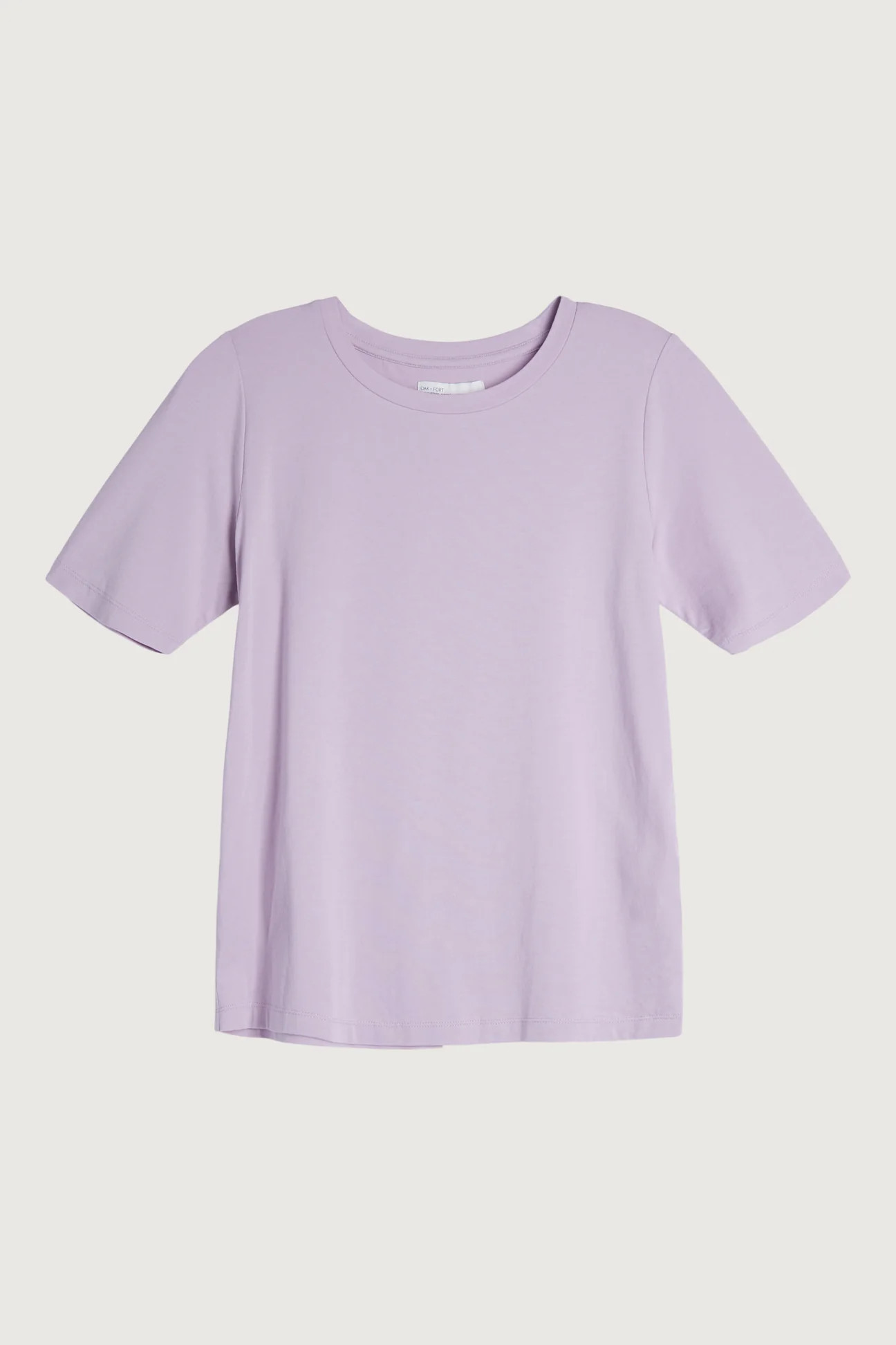 COTTON MODAL CREWNECK T-SHIRT | OAK + FORT