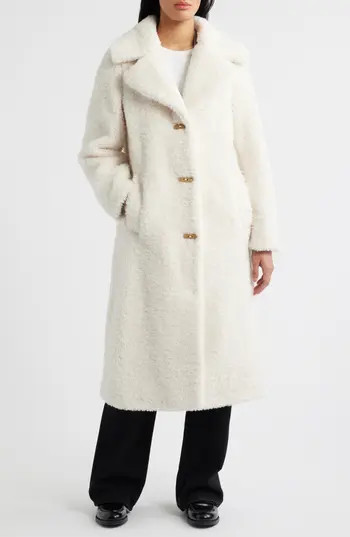 Sam Edelman Teddy Toggle Coat in Modern Ivory at Nordstrom Rack, Size X-Small | Nordstrom Rack