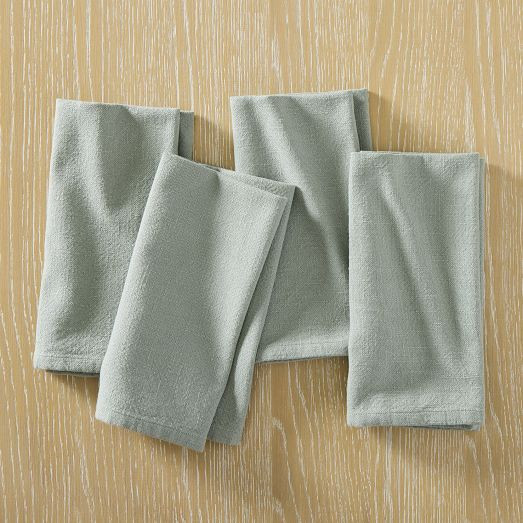 Slub Cotton 20" x 20" Napkin Sets | West Elm (US)