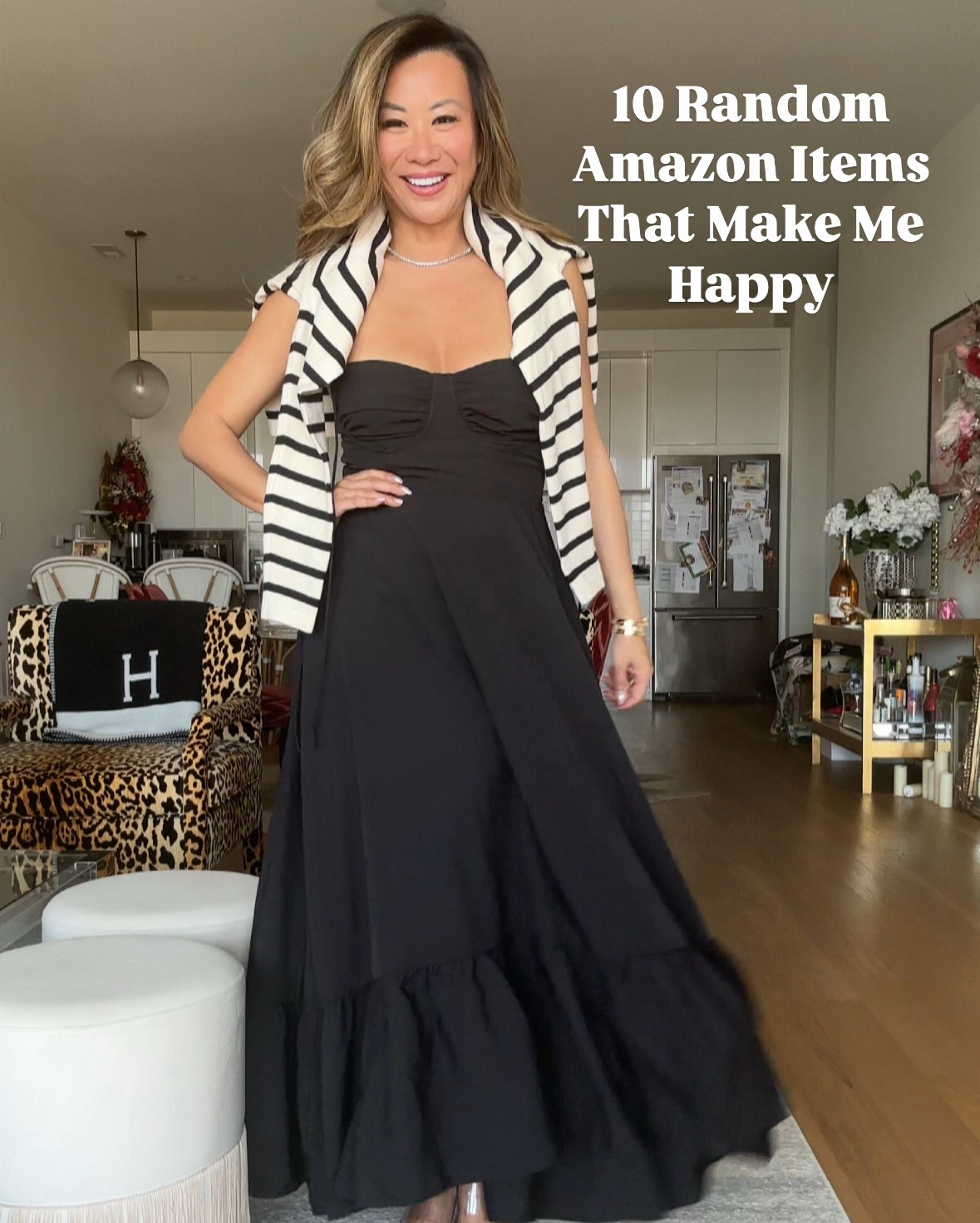 10 random Amazon items that make me happy! Dress, flowers, sunglasses and sunglasses holder, stackable rings, CZ diamond choker, Korean eye depuffer Korean skincare masks  

#LTKFindsUnder100 #LTKFindsUnder50 #LTKStyleTip