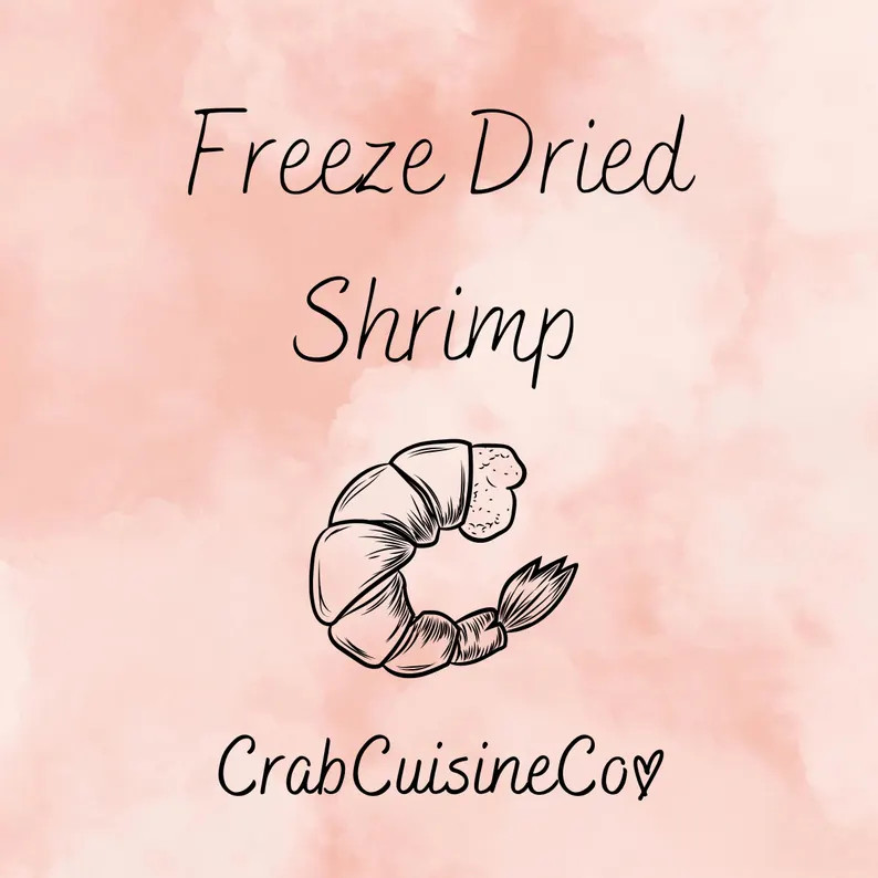 Shrimp - Freeze Dried - Hermit Crab Food - Protein - Freeze Dried - Crabcuisineco - Etsy | Etsy (US)