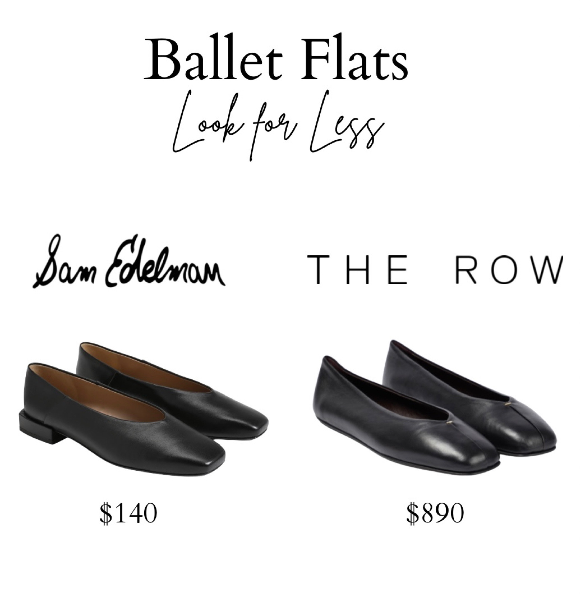 Sam Edelman Kasey Ballet Flat Black curated on LTK