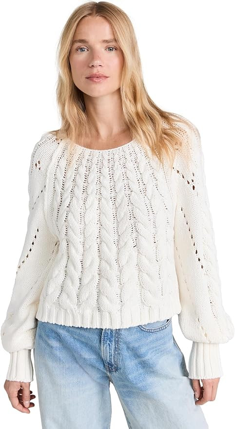 Free People Women's Sandre Pullover | Amazon (US)