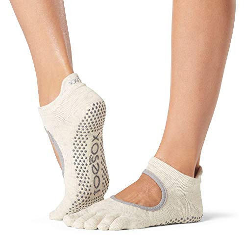 toesox Women’s Bellarina Full Toe Grip Socks – Non-Slip Socks for Pilates, Yoga, Barre, and Dance | Amazon (US)