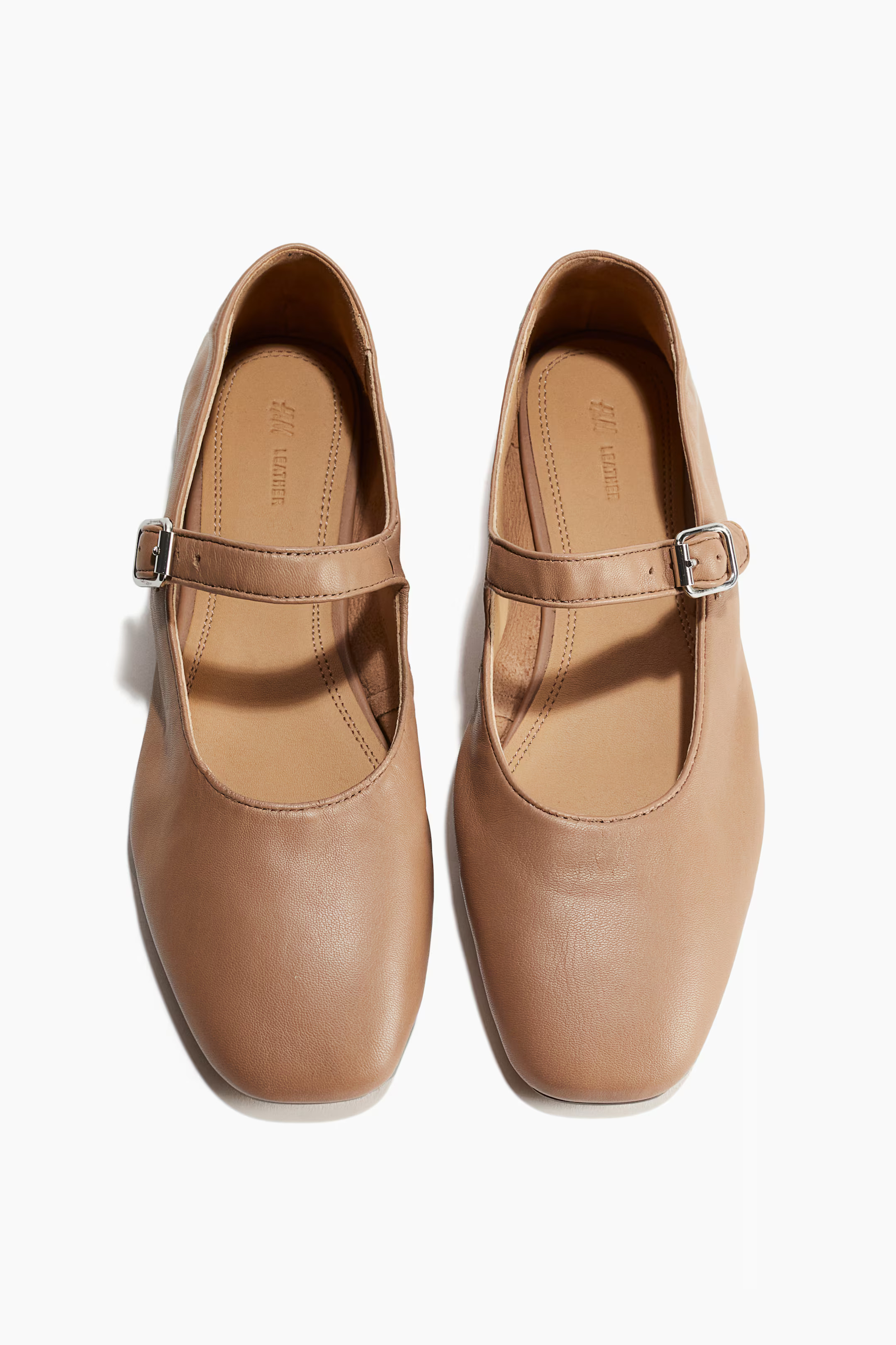 Mary Jane ballet pumps - Beige - Ladies | H&M GB | H&M (UK, MY, IN, SG, PH, TW, HK)