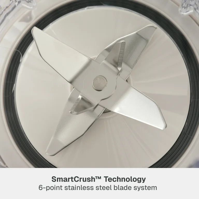 Thyme & Table Countertop Blender Duo, 1100W, 57oz Tritan Pitcher, 6-Point Stainless Steel Blade, ... | Walmart (US)