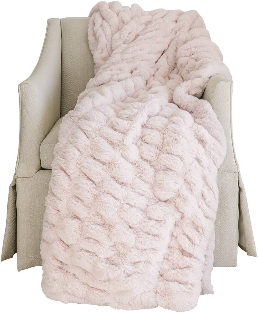 Minky Designs Minky Blankets | Chic Level Comfort | Ideal for Adults, Kids, Teens | Super Soft, W... | Amazon (US)