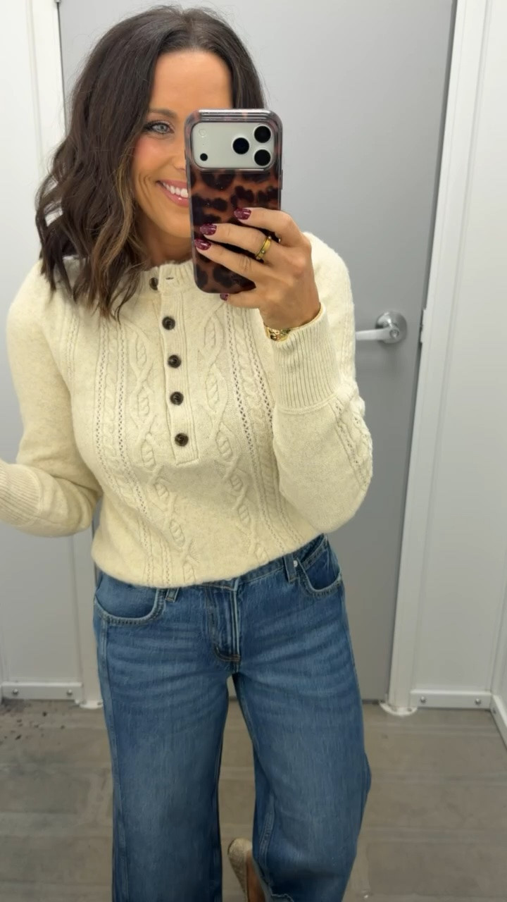 This Walmart sweater is SO good for fall 🤎 I love the cable-knit detail and the little button neckline. Wearing an XS!

@Walmart 

#WalmartFinds #WalmartFashion #WalmartStyle #WalmartFind #FallFashion #FallStyle #FallOutfits #AffordableFashion #SweaterWeather #LTKCreator #LTKFashion