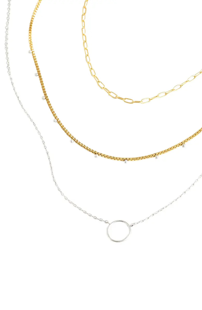 Set of 3 Chain Necklaces | Nordstrom