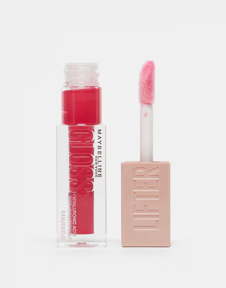 Maybelline Lifter Gloss Hydrating Lip Gloss- Bubblegum-Pink | ASOS (Global)
