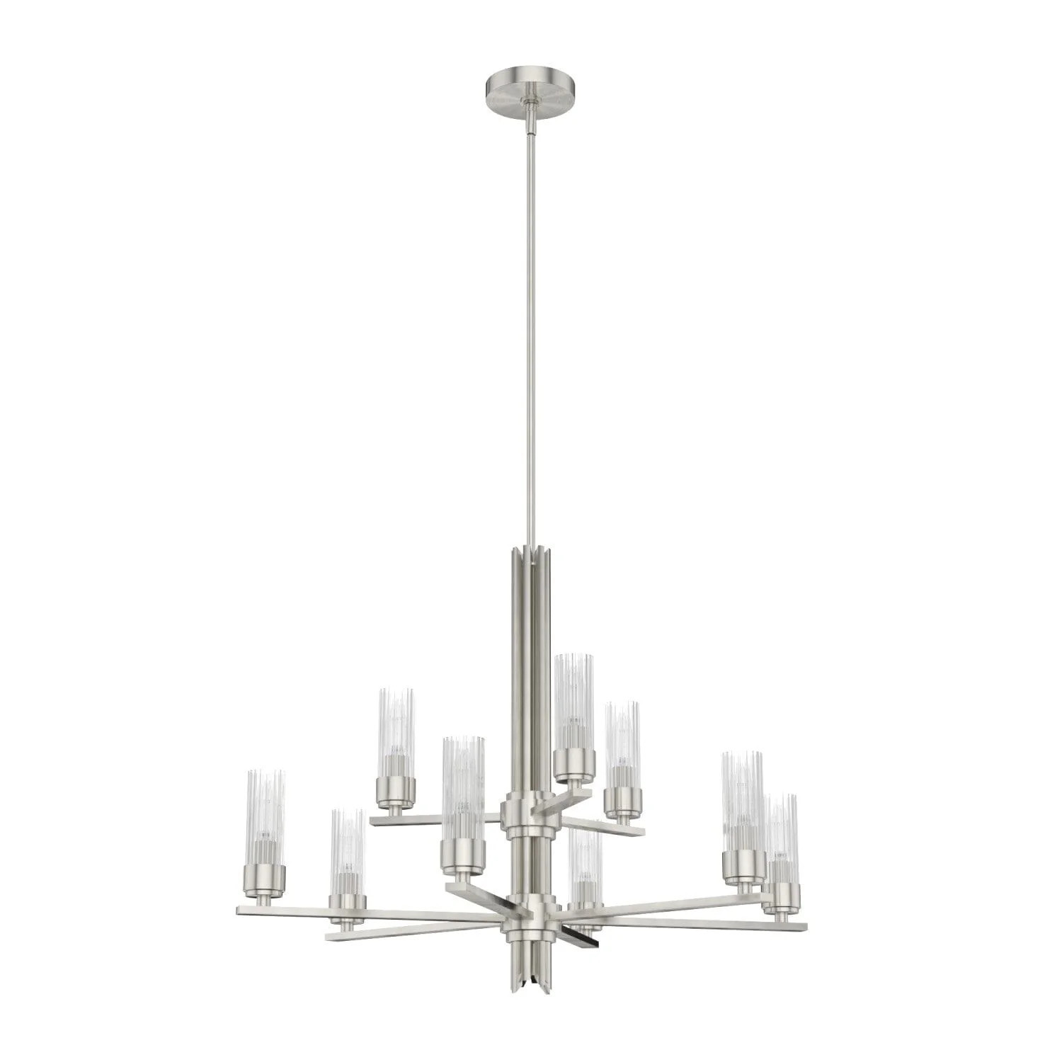 Gatz 9 Light 2-tier Chandelier - 19788 | Hunter Fan Company