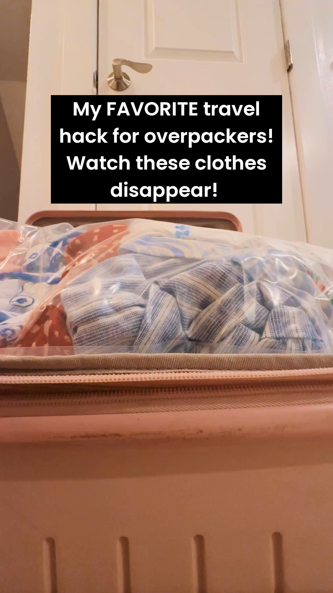One of my favorite packing gadgets! You can get so many outfits in your suitcase this way! 

#LTKTravel #LTKFindsUnder50