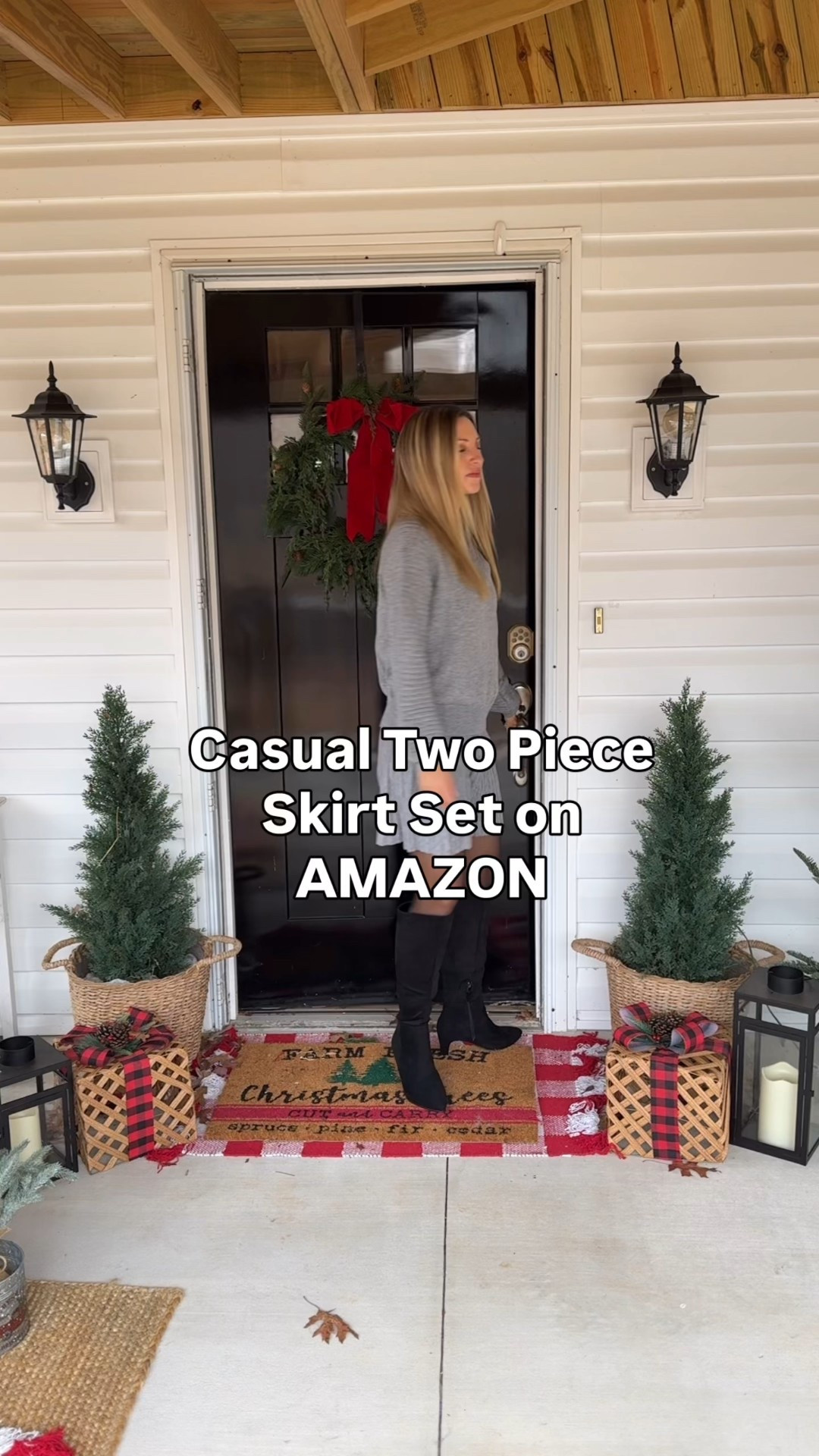 Amazon two piece skirt set, amazon fashion finds , holiday outfits 

#LTKFindsUnder50 #LTKFindsUnder100 #LTKHoliday