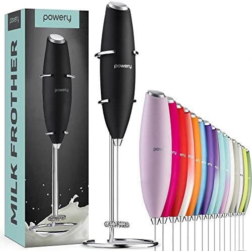 Powerful Handheld Milk Frother, Mini Milk Foamer, Battery Operated (Not included) Stainless Steel... | Amazon (US)