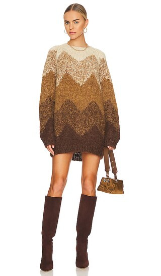 Angus Jumper in Caramel | Revolve Clothing (Global)