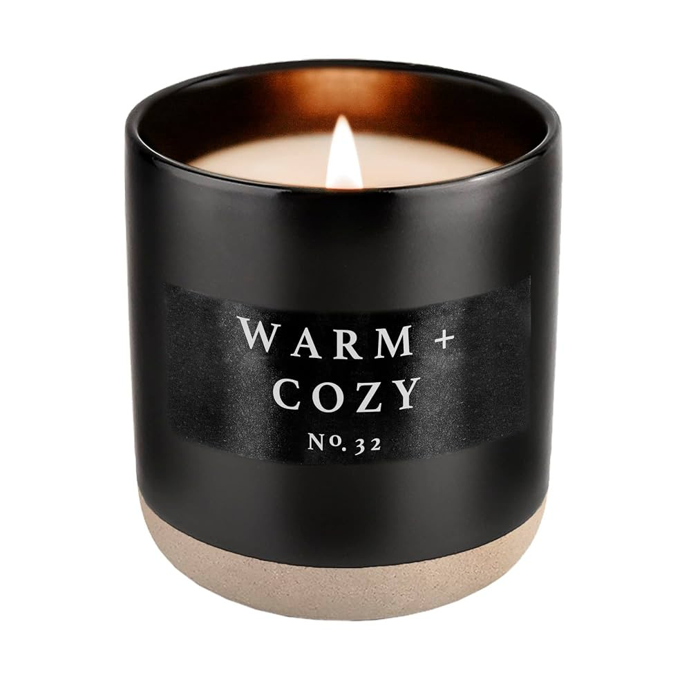 Sweet Water Decor Warm and Cozy Soy Candle | Orange Peel, Cinnamon, Ginger, Clove, Cypress, Fir B... | Amazon (US)