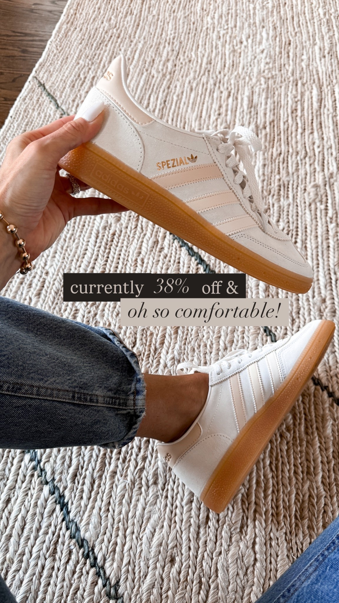 These Adidas are currently 38% off on Amazon right now!! 

#LTKSpringSale #LTKSaleAlert #LTKShoeCrush