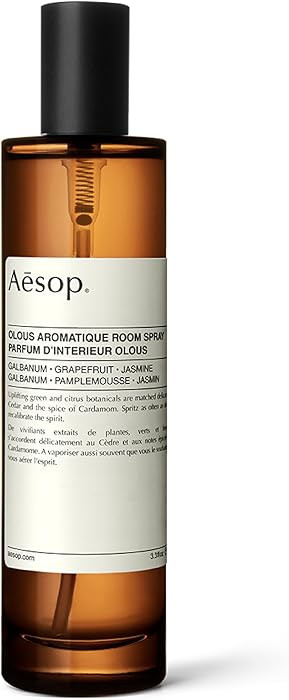 Aesop Olous Aromatique Room Spray | Blend of Citrus Botanicals, Cedar and Cardamom | Aroma for Se... | Amazon (US)