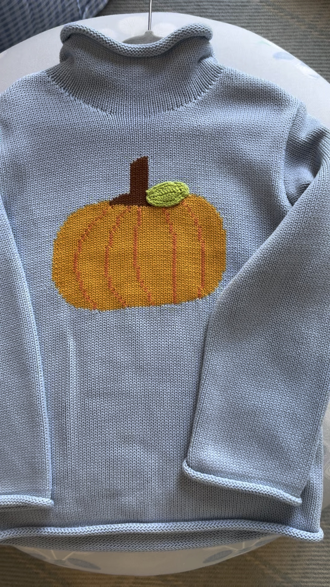 Kids pumpkin sweater! 