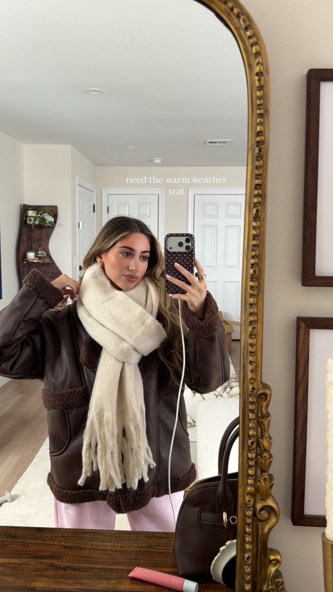 Linking my jacket ✨ need the warm weather stat

#LTKootd #LTKdayinmylife #LTKSeasonal