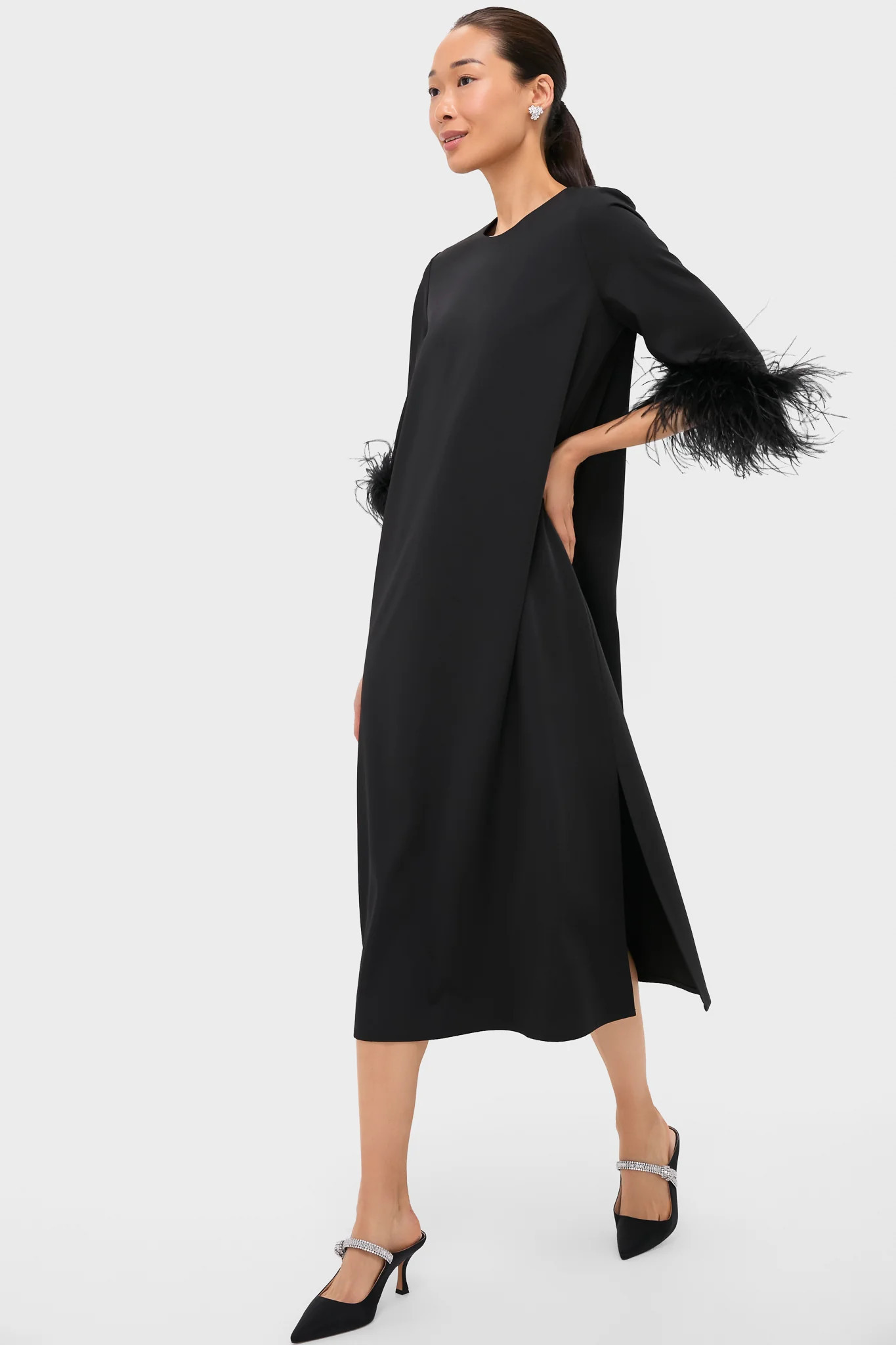 Black Feather Jamie Dress | Tuckernuck (US)