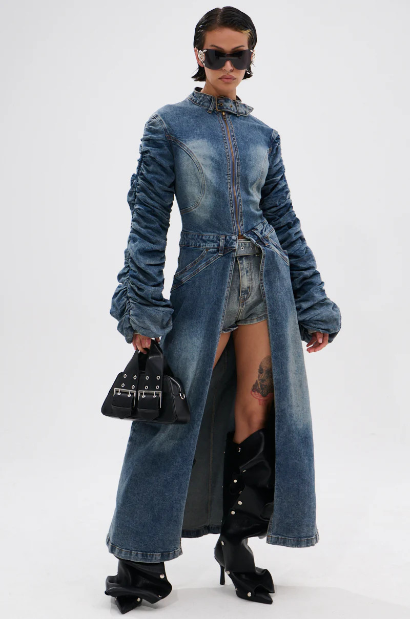 JULES DENIM TRENCH | AKIRA
