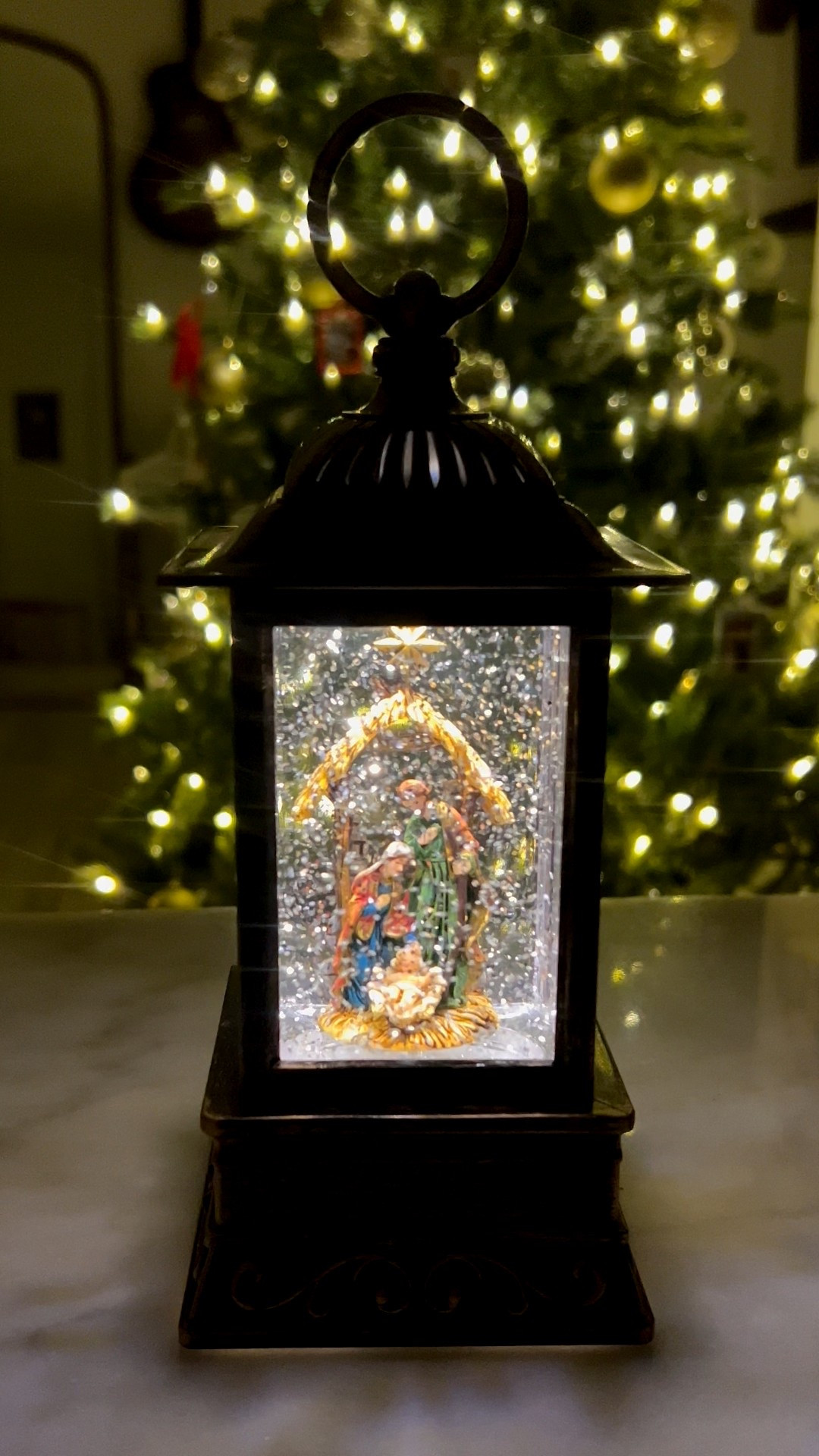This glitter lantern is absolutely gorgeous, and it’s one of our favorite Christmas decorations! Glitter lanterns in different Christmas and fall styles are on sale if you want to grab one for next year! 

I got this nativity glitter lantern to add to our Christmas decor last year, and we all love it so much!

We use these rechargeable double AA batteries to run the glitter lantern in the middle of our dining table or the middle of the kitchen counter. You also can use this portable charger.

Christmas decorations, holiday decor, Amazon find, favorite finds

#LTKHoliday #LTKSaleAlert #LTKFindsUnder50