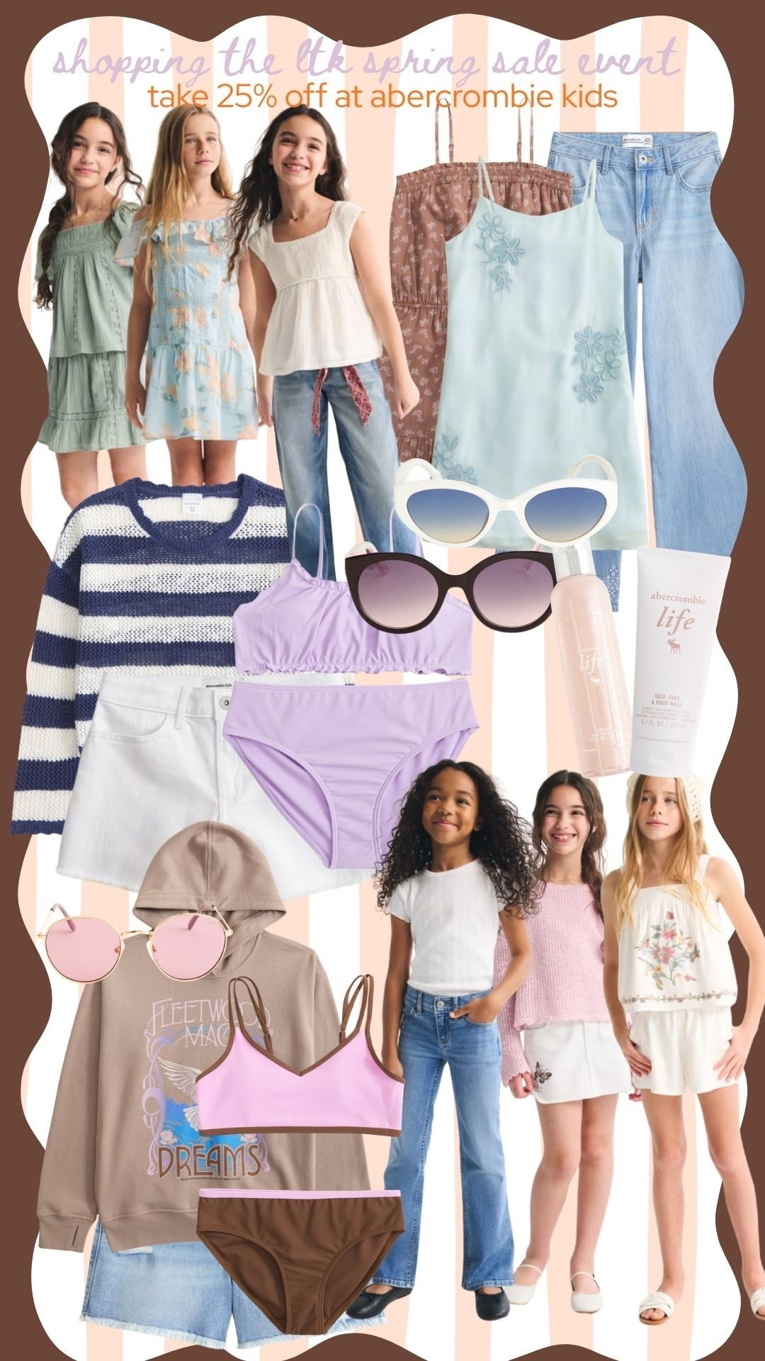 25% off Abercrombie kids !! 

#LTKSaleAlert #LTKSpringSale #LTKKids