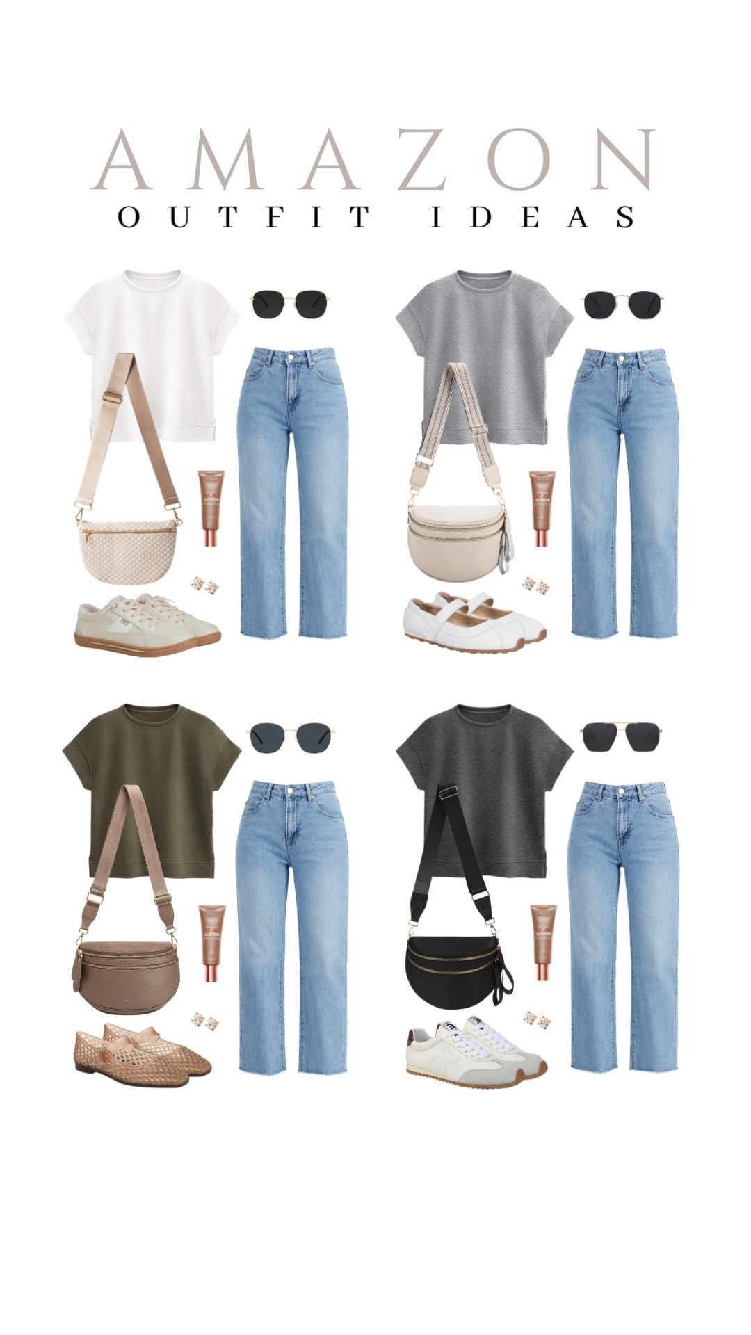I’ve been mixing and matching these basic pieces to create many different looks. Here is the set that I came up with. 

#LTKSeasonal #LTKSaleAlert #LTKTravel
 

 