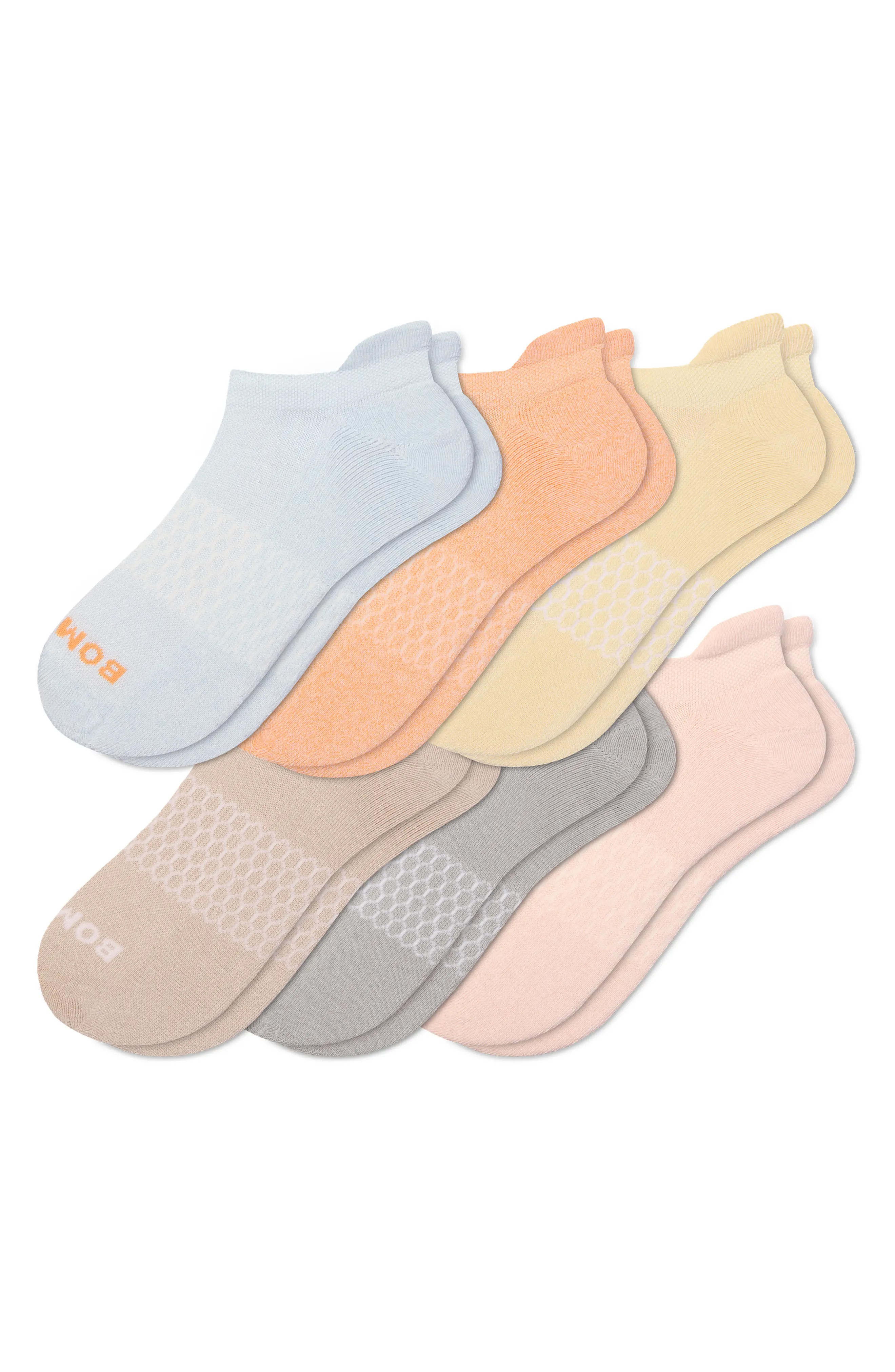 Assorted 6-Pack Supima\u00ae Cotton Blend Ankle Socks (Women) | Nordstrom | Nordstrom