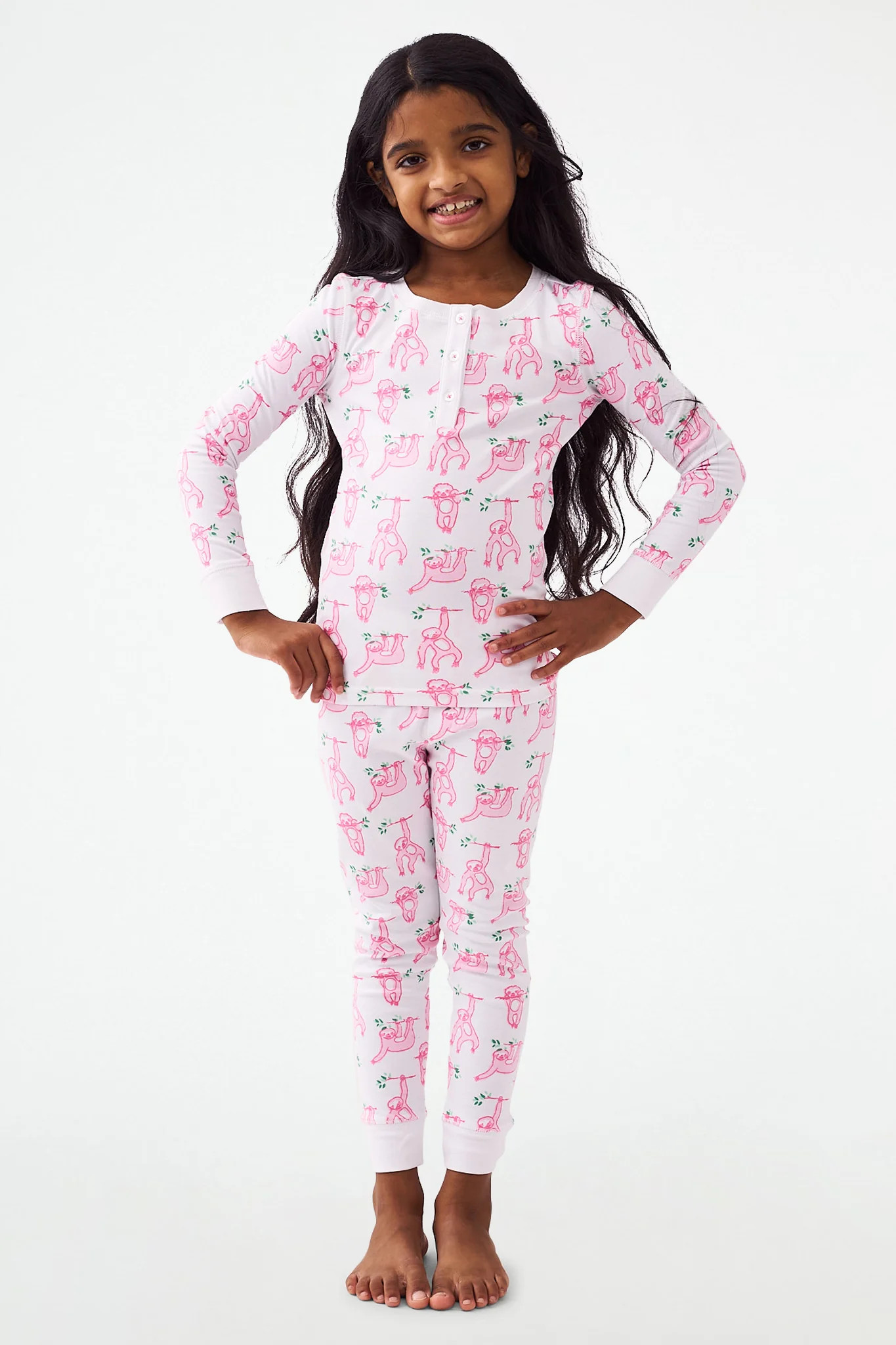 Kids Sleepy Sloth Pajamas | Roller Rabbit | Roller Rabbit