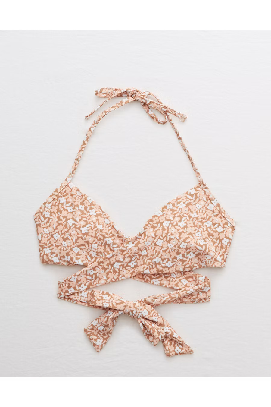 Aerie Wrap Halter Bikini Top | American Eagle Outfitters (US & CA)