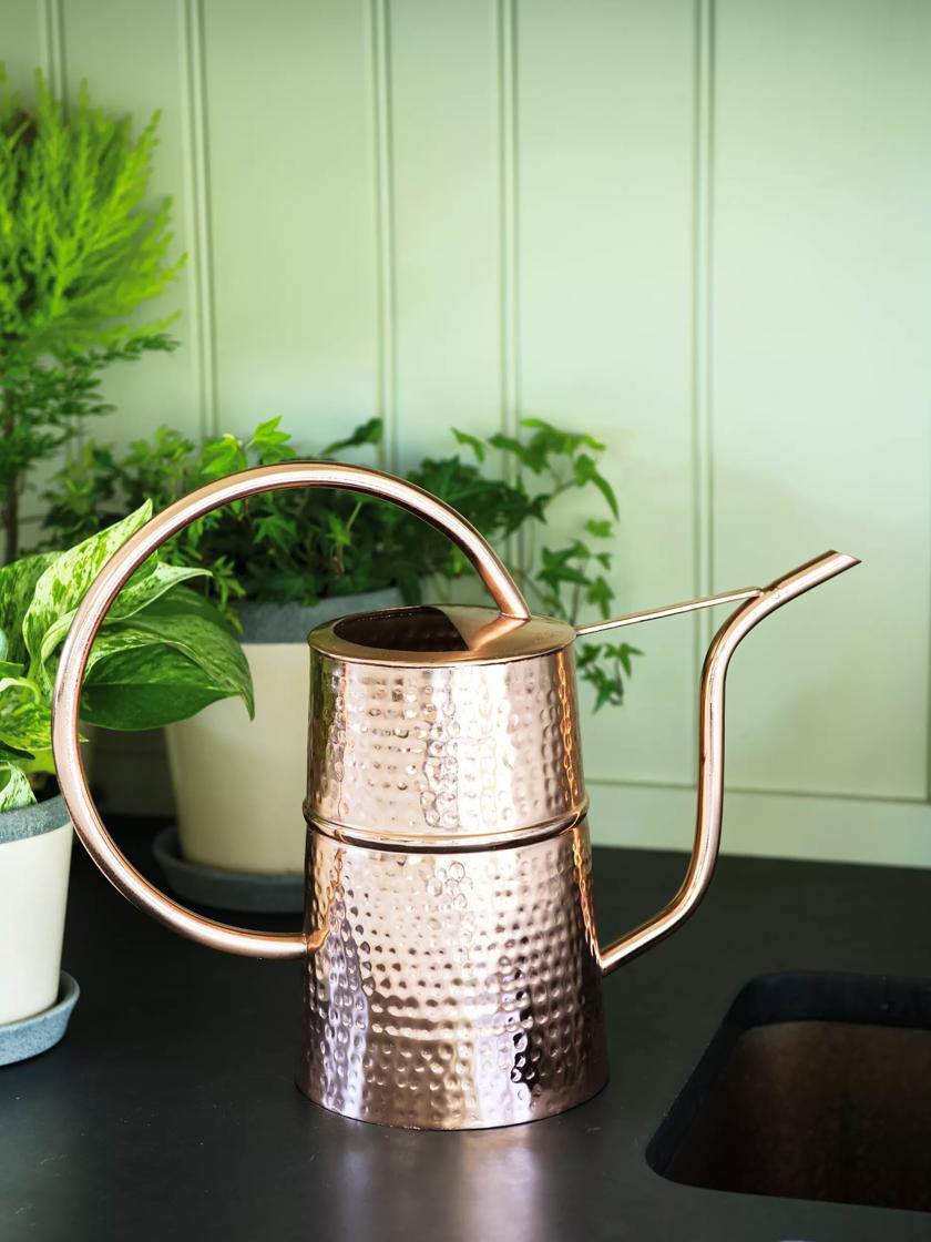 Copper Watering Can - Indoor 3 Qt Watering Can | Gardener's Supply Company
