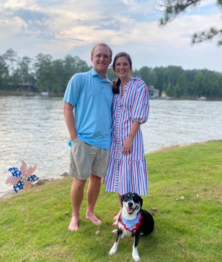 Happiest at the lake!! I got this dress during Addison Bay’s warehouse sale and LOVE it! It’s still on sale but runs very generous. I’m in a small but should have sized down! 

#LTKunder100 #LTKsalealert