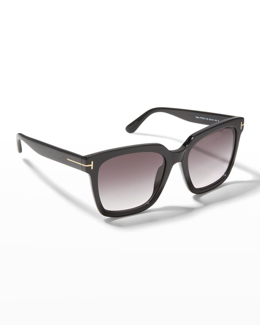 TOM FORD Selby Square Acetate Sunglasses | Neiman Marcus