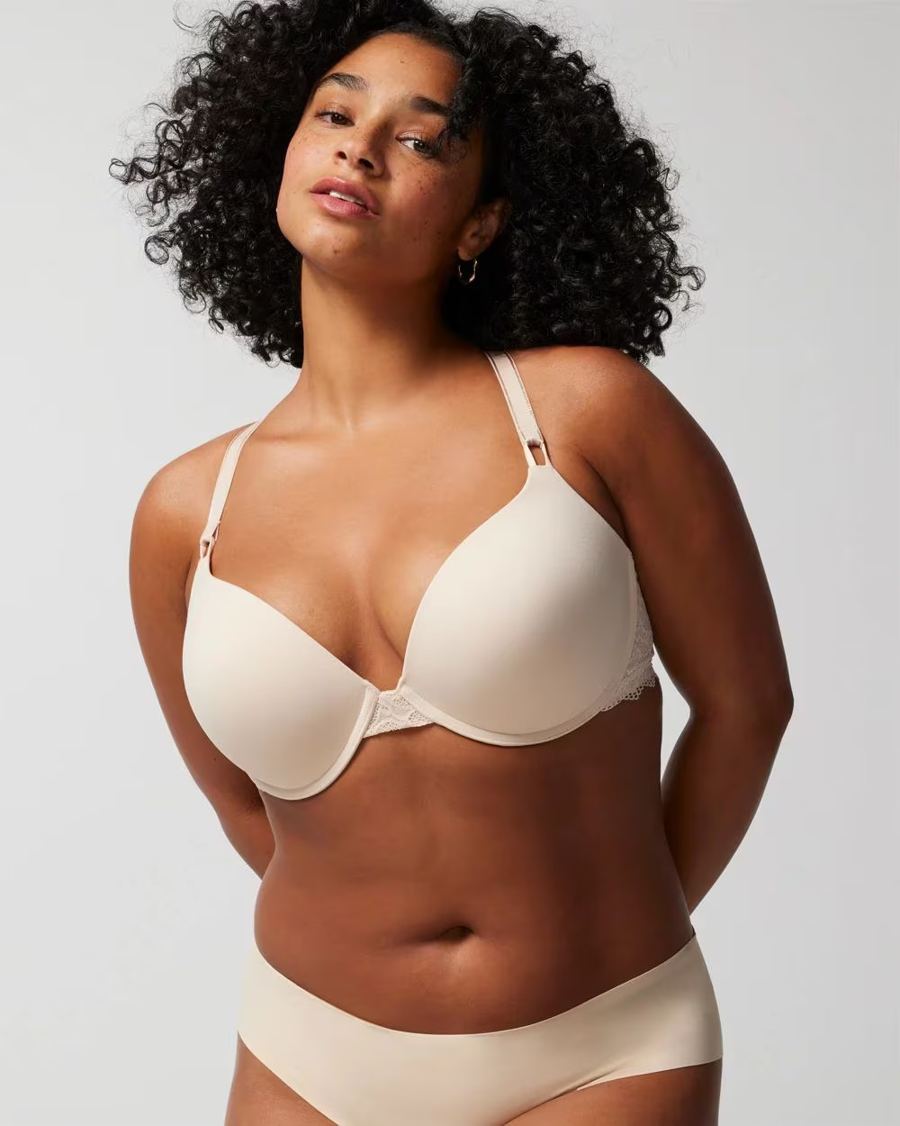 Push-Up Plunge Bra with Lace | Soma | SOMA