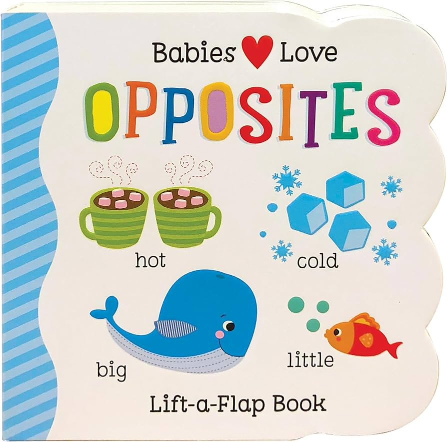 Opposites Chunky Lift-a-Flap Children's Board Book (Babies Love) | Amazon (US)