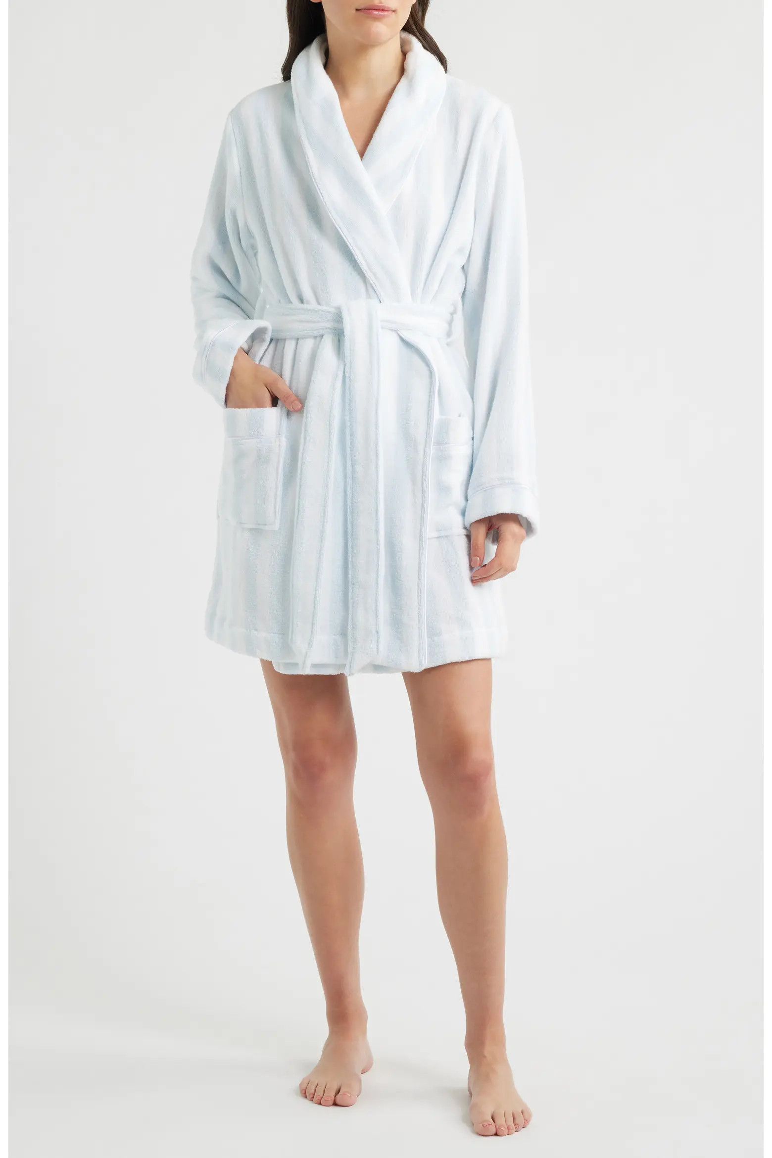Short Hydro Cotton Terry Robe (Women) | Nordstrom | Nordstrom