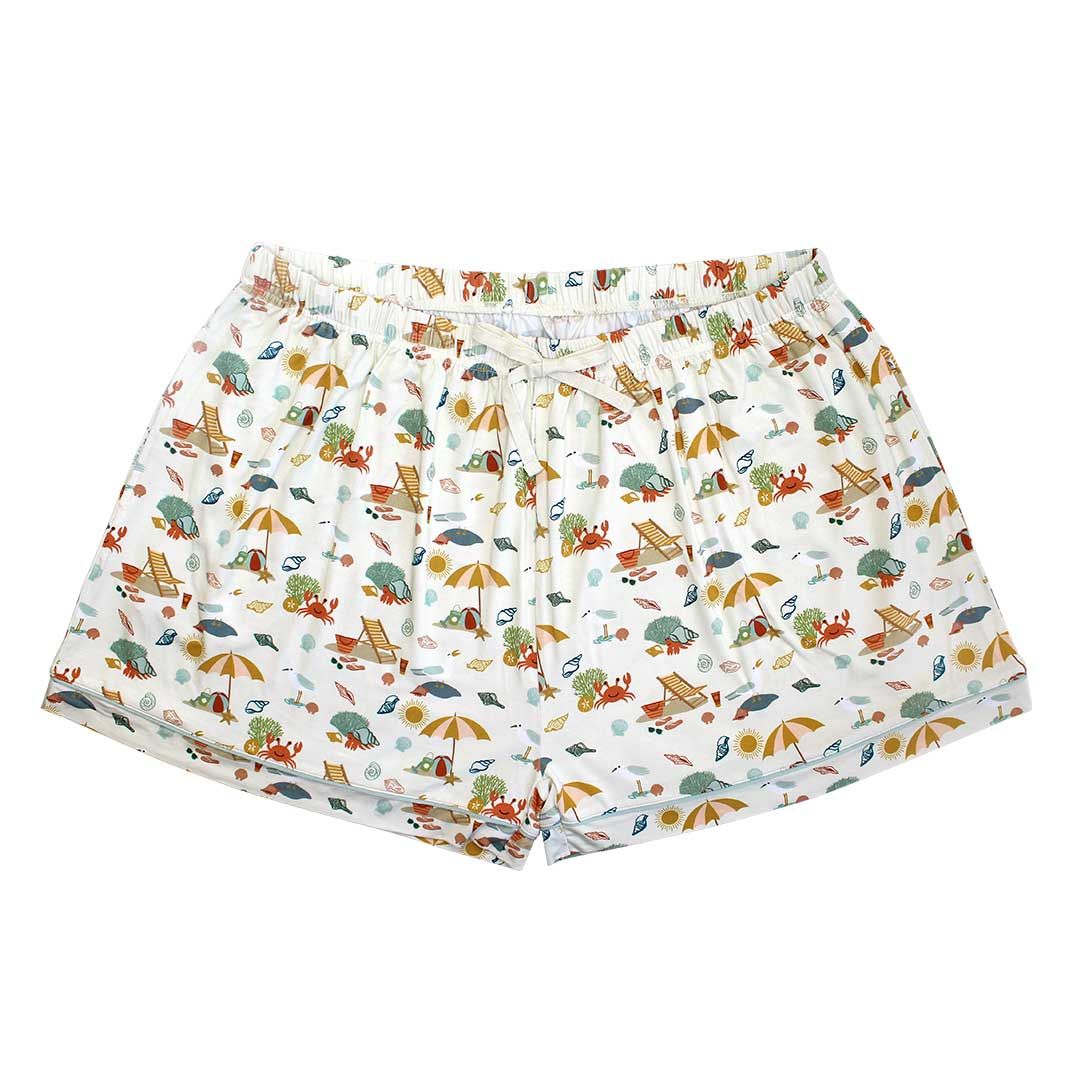 beach-day-womens-bamboo-pajama-shorts | Emerson and Friends