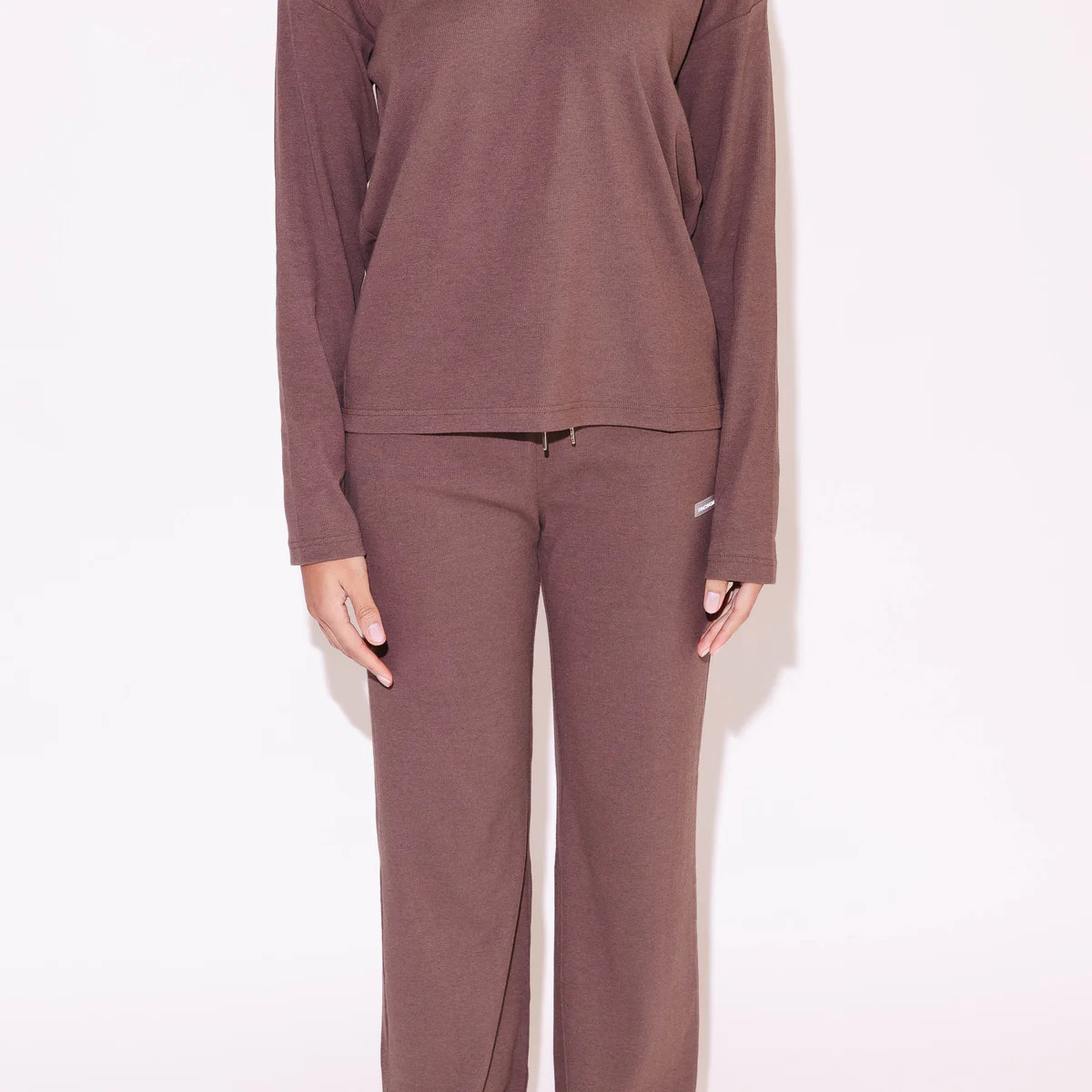 Signature Ribbed | 2PC Relaxed Long Sleeve Set | Fancy Homebody