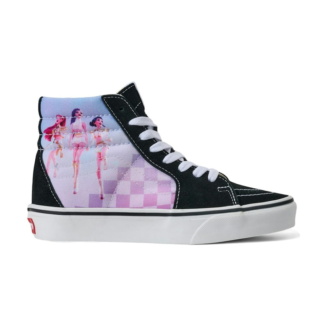 (Youth) K-Pop Demon Hunters Vans Sk8-Hi Big Kid 'Black Light Blue' US 5.5Y | Novelship