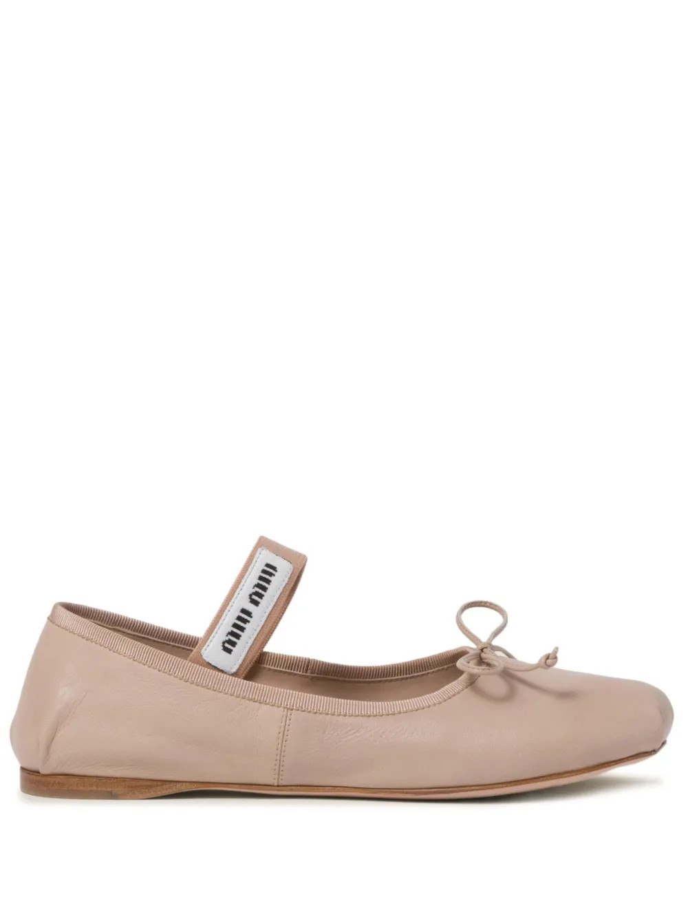 leather ballerina shoes | Farfetch Global