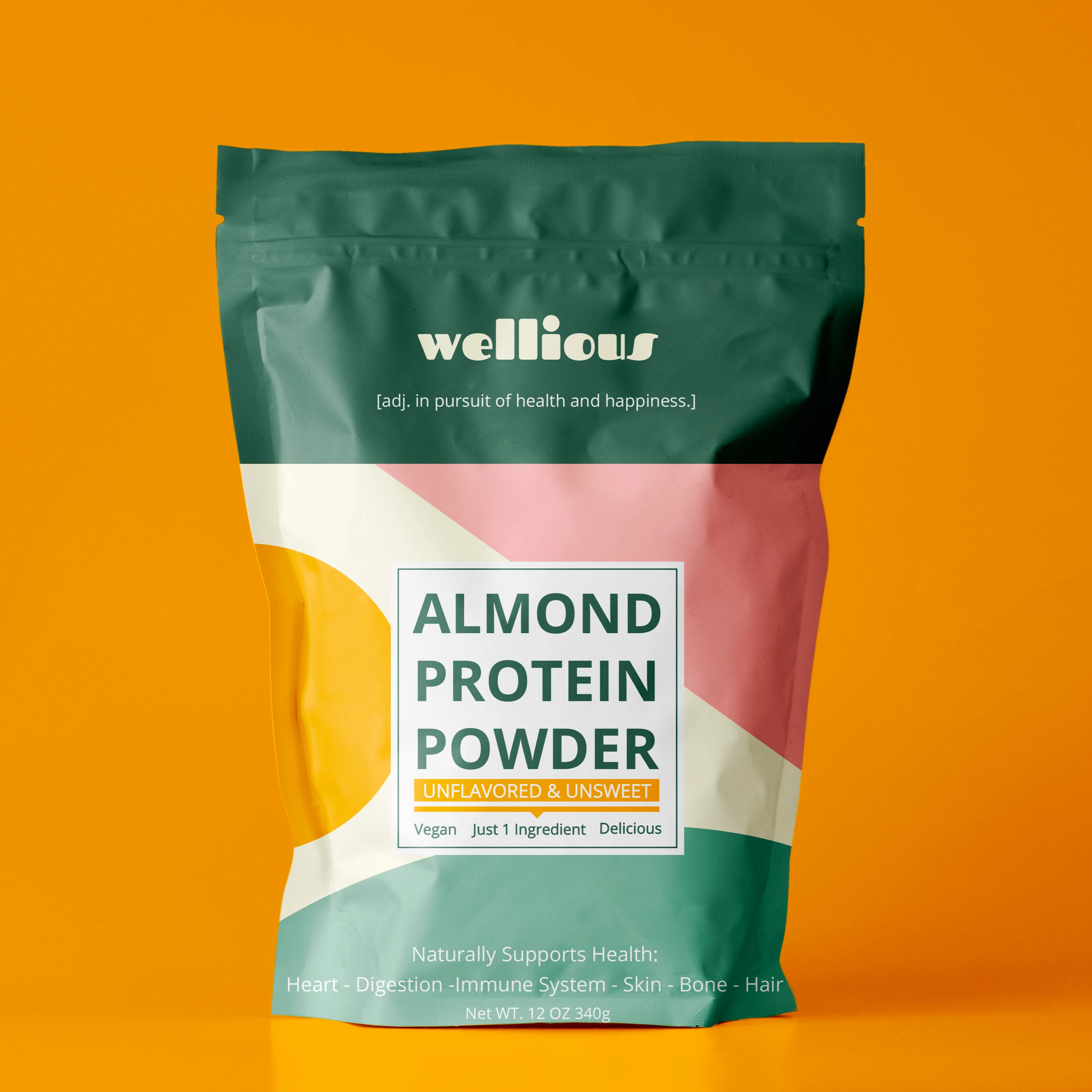Wellious Protein Powder - Unflavored & Unsweetened | Wellious
