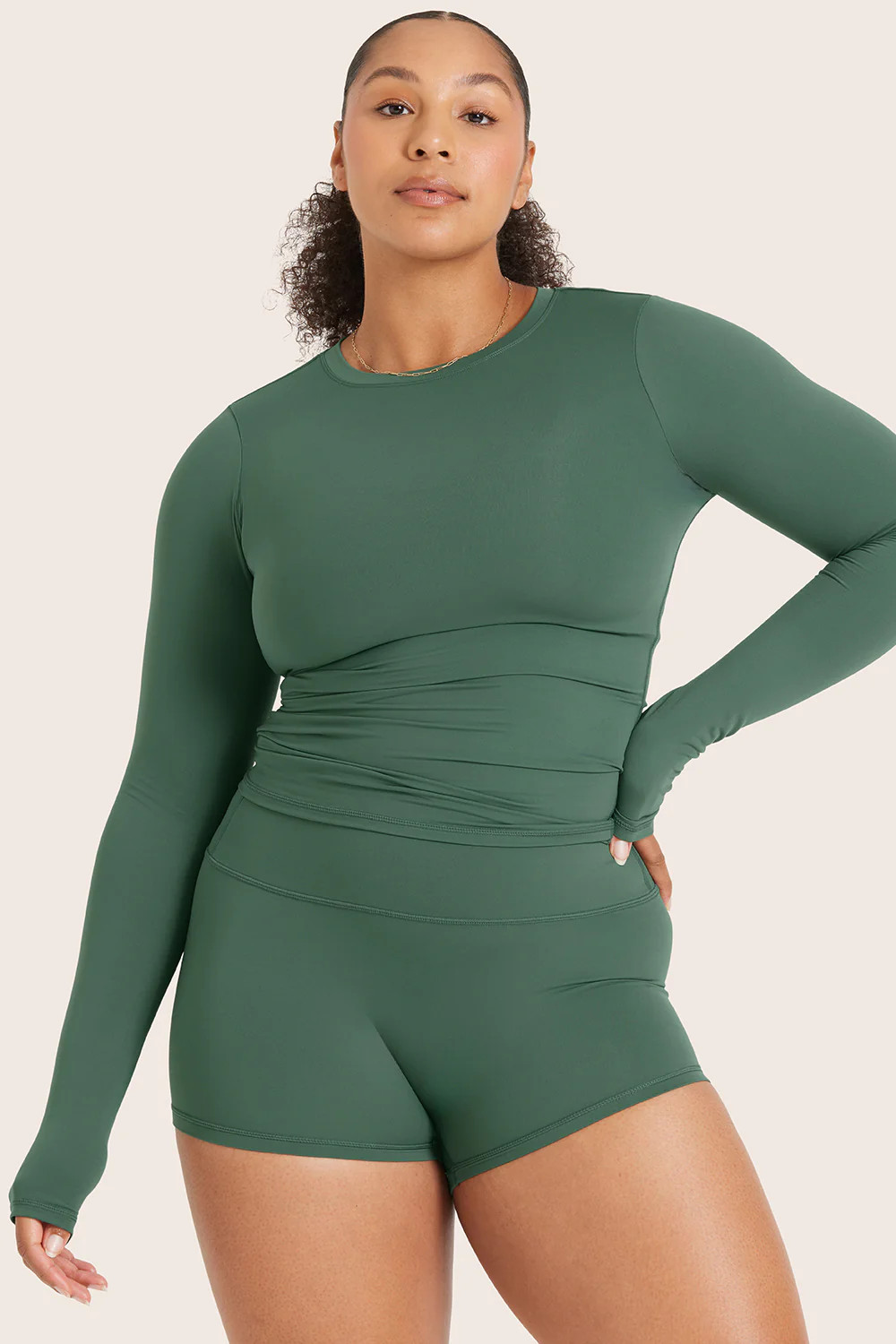 AIRLUXE™ BREATHE LONG SLEEVE - JUNIPER | SET Active