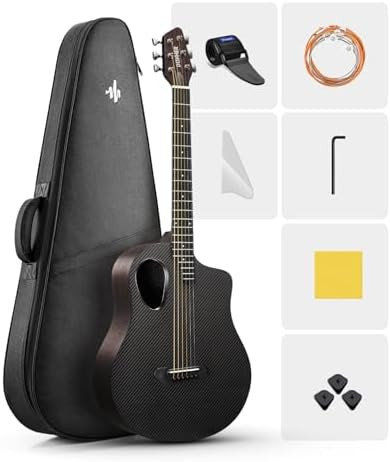 Donner Acoustic Guitar Kits for Beginners, Intermediate Learners & Adults - 38" Steel-String Guit... | Amazon (US)