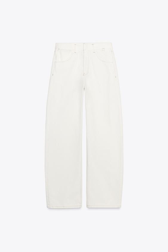 TRF CURVE HIGH-WAIST JEANS | Zara UK