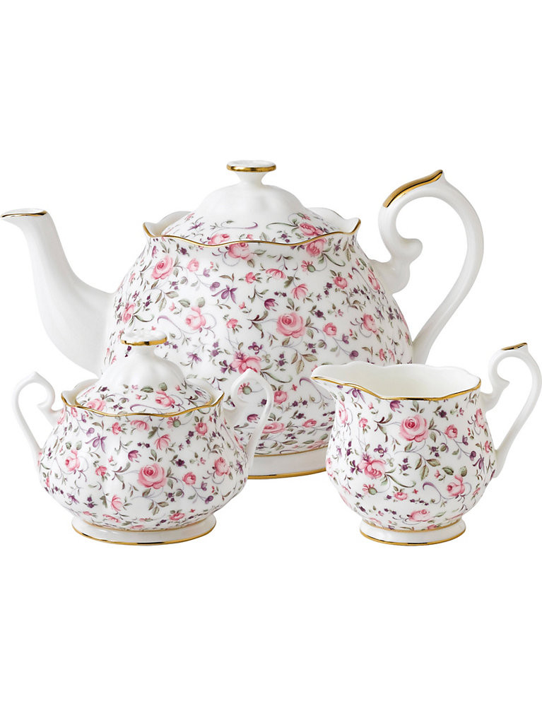 Rose Confetti three-piece tea set | Selfridges